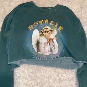 Cropped boyslie sweatshirt